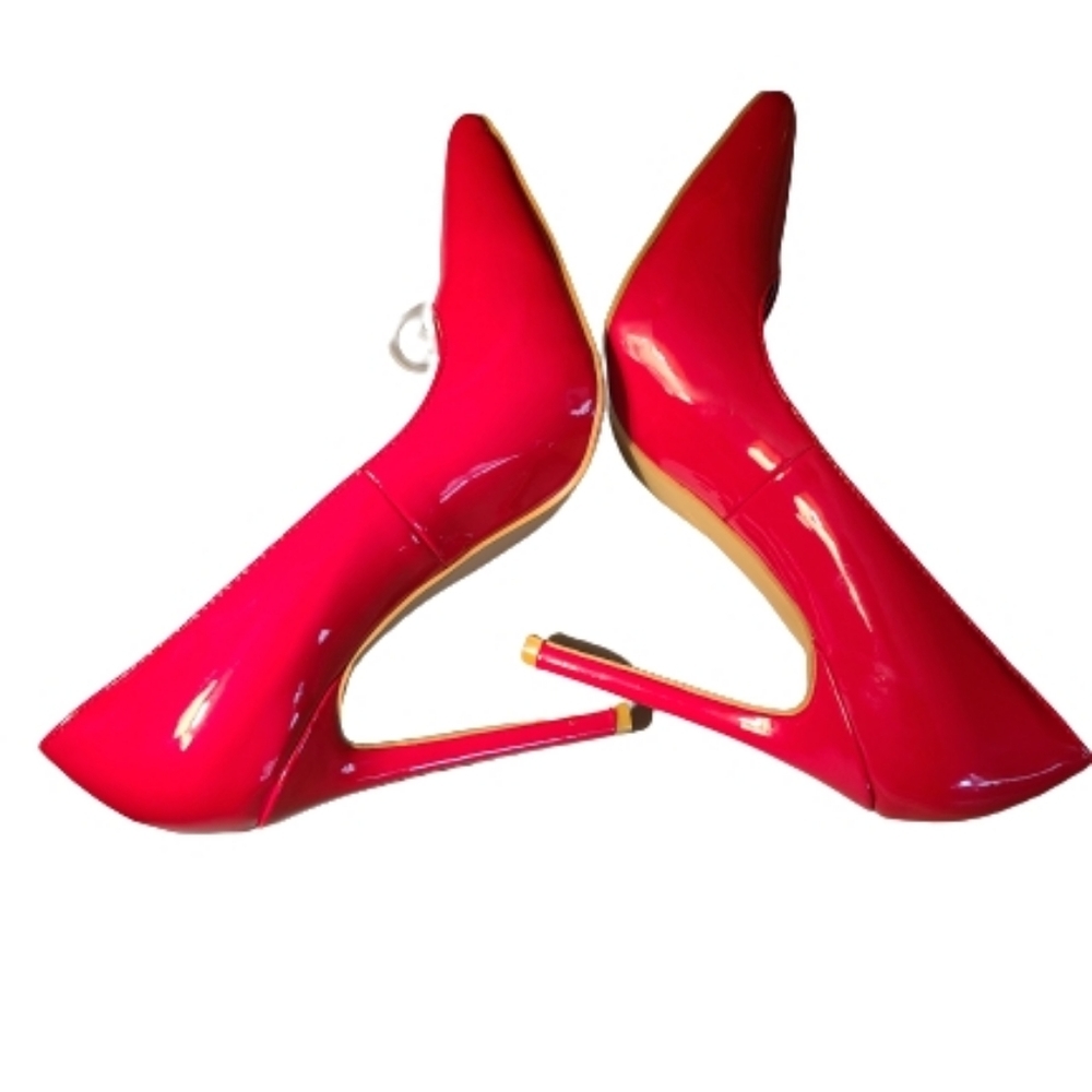 Alba Ricky Shiny Patent Pump - Picture 3 of 4